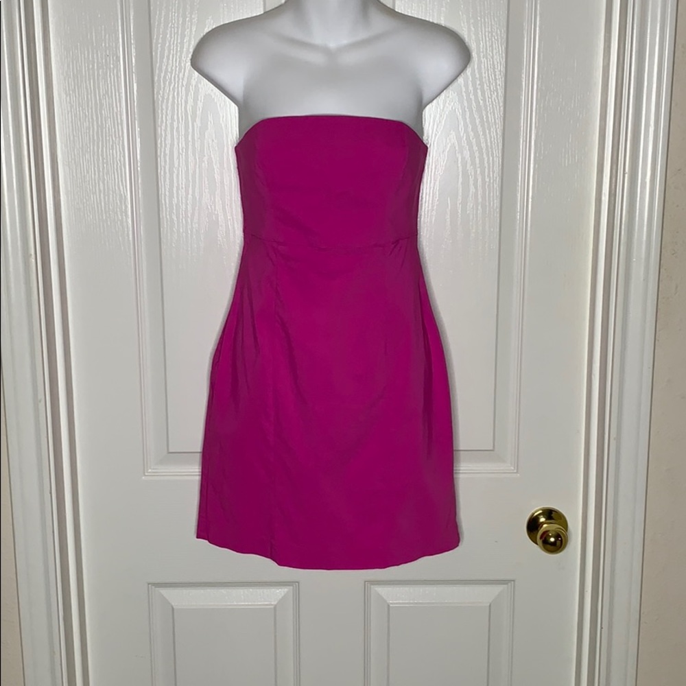 ⭐️ Express Strapless Mini Stretch Dress Pink 5/6